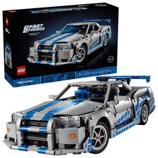 لگو تکنیک مدل تویوتا نیسان اسکای ‌لاین GT-R (R34) سریع و خشن 2 (42210), image 