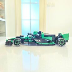 لگو اسپید چمپیونز مدل ماشین مسابقه ای فرمول 1 KICK Sauber تیم C44 (77247), image 7