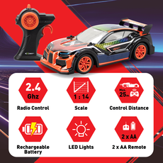 ماشین کنترلی Exost Fusion Bolt با مقیاس 1:14 SilverLit, image 5