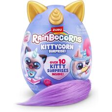 عروسک سورپرایزی رینبوکورنز RainBocoRns سری Kittycorn  با دم بنفش, تنوع: 92116-Purple, image 7