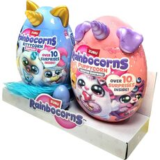 پک کمبو دوتایی عروسک های سورپرایزی رینبوکورنز RainBocoRns سری Kittycorn و Puppycorn, image 5