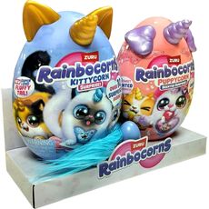 پک کمبو دوتایی عروسک های سورپرایزی رینبوکورنز RainBocoRns سری Kittycorn و Puppycorn, image 3