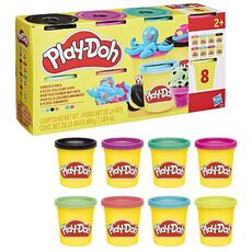 پک 8 تایی خمیربازی Play Doh مدل رنگارنگ, تنوع: G0513-Vibrant, image 