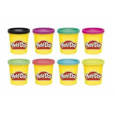 پک 8 تایی خمیربازی Play Doh مدل رنگارنگ, تنوع: G0513-Vibrant, image 2