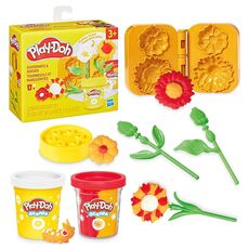 ست خمیربازی گل آفتابگردان و بابونه Play Doh, تنوع: G2479-Sunflowers, image 