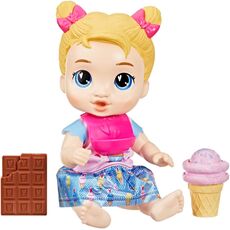 عروسک 28 سانتی بیبی الایو Harper با خوراکی های شیرین, image 6
