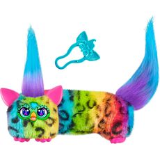 عروسک پولیشی رباتیک DJ فربی کوچولو DJ Furblets Furby مدل Rain-Bow-Kat, تنوع: G1783-Rain-Bow-Kat, image 7