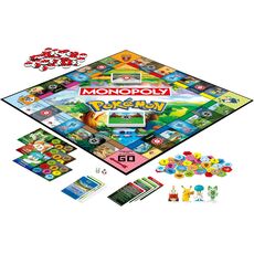 بازی فکری مونوپولی Monopoly مدل پوکمون Pokemon, image 12