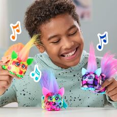 عروسک پولیشی رباتیک DJ فربی کوچولو DJ Furblets Furby مدل Rain-Bow-Kat, تنوع: G1783-Rain-Bow-Kat, image 3