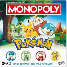 بازی فکری مونوپولی Monopoly مدل پوکمون Pokemon, image 15