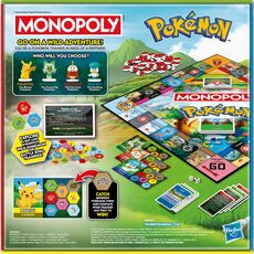 بازی فکری مونوپولی Monopoly مدل پوکمون Pokemon, image 14