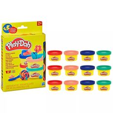 پک 12 تایی خمیربازی Play Doh مدل خوراکی ها و طعم‌ ها, image 