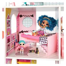 خانه 360 درجه چوبی عروسک های LOL OMG با 85 سوپرایز مدل Fashion House, image 7