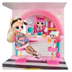 خانه 360 درجه چوبی عروسک های LOL OMG با 85 سوپرایز مدل Fashion House, image 6