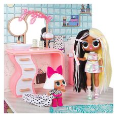 خانه 360 درجه چوبی عروسک های LOL OMG با 85 سوپرایز مدل Fashion House, image 5