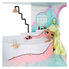 خانه 360 درجه چوبی عروسک های LOL OMG با 85 سوپرایز مدل Fashion House, image 10