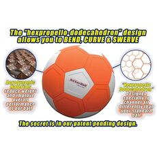 توپ فوتبال Kickerball مدل نارنجی, تنوع: KBS01184-Orange, image 5