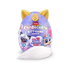 پک کمبو دوتایی عروسک های سورپرایزی رینبوکورنز RainBocoRns سری Kittycorn و Puppycorn مدل بنفش و طلایی, تنوع: 92123-Purple, image 5