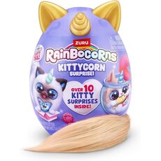 عروسک سورپرایزی رینبوکورنز RainBocoRns سری Kittycorn  با دم کاراملی, تنوع: 92116-Caramel, image 7