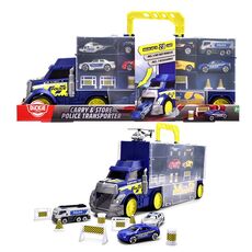 کامیون حمل ماشین پلیس Dickie Toys, تنوع: 203337004-Police, image 