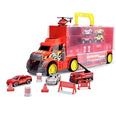 کامیون حمل ماشین آتش نشانی Dickie Toys, تنوع: 203337005-Fire, image 2