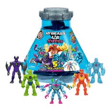 مگا پک 5 تایی فیگورهای  MrBeast Lab سری Hyper Fusion مدل Hybrids, image 