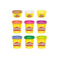 پک 9 تایی خمیربازی Play Doh مدل باغ رنگارنگ, تنوع: F7369-garden, image 2