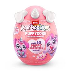 پک کمبو دوتایی عروسک های سورپرایزی رینبوکورنز RainBocoRns سری Kittycorn و Puppycorn مدل سفید و طلایی, تنوع: 92123-white, image 5