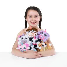 پک کمبو دوتایی عروسک های سورپرایزی رینبوکورنز RainBocoRns سری Kittycorn و Puppycorn مدل سفید و طلایی, تنوع: 92123-white, image 4