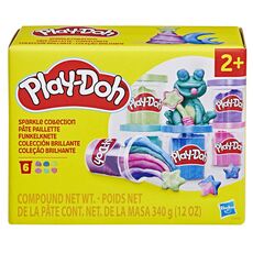 پک 6 تایی خمیربازی Play Doh مدل قورباغه درخشان, image 3