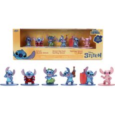پک 6 تایی نانو فیگورهای فلزی 4 سانتی استیچ Disney, image 