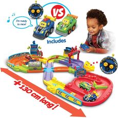 مسیر مسابقه به همراه ماشین کنترلی Toot Toot Drivers VTech, image 8