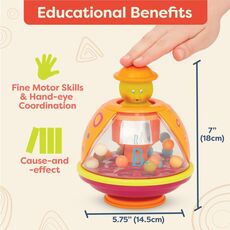 بازی پاپی تاپی کفشدوزکی B.Toys, image 2