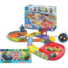 مسیر مسابقه به همراه ماشین کنترلی Toot Toot Drivers VTech, image 