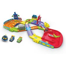 مسیر مسابقه به همراه ماشین کنترلی Toot Toot Drivers VTech, image 9