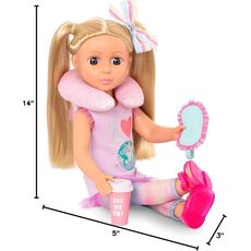عروسک 36 سانتی گردشگر Glitter Girls مدل Percy, image 5