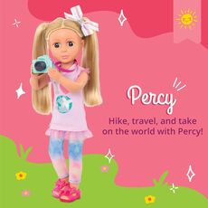 عروسک 36 سانتی گردشگر Glitter Girls مدل Percy, image 4