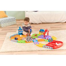 مسیر مسابقه به همراه ماشین کنترلی Toot Toot Drivers VTech, image 3