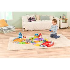 مسیر مسابقه به همراه ماشین کنترلی Toot Toot Drivers VTech, image 5