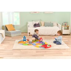 مسیر مسابقه به همراه ماشین کنترلی Toot Toot Drivers VTech, image 6