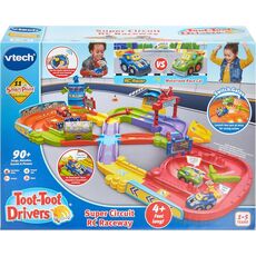 مسیر مسابقه به همراه ماشین کنترلی Toot Toot Drivers VTech, image 11