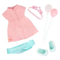 عروسک 46 سانتی OG مدل Brenna به همراه اکسسوری تولد, image 6