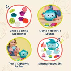 ست مهمانی چای موزیکال B.Toys, image 6