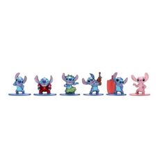 پک 6 تایی نانو فیگورهای فلزی 4 سانتی استیچ Disney, image 2
