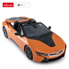 ماشین کنترلی بی ام و i8 Roadster نارنجی راستار با مقیاس 1:12, image 3