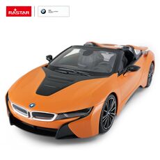 ماشین کنترلی بی ام و i8 Roadster نارنجی راستار با مقیاس 1:12, image 6