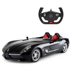 ماشین کنترلی مرسدس بنز SLR مشکی راستار با مقیاس 1:12, image 