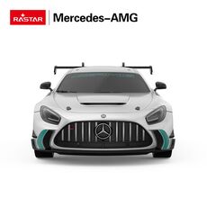ماشین کنترلی Mercedes-AMG GT2 نقره ای راستار با مقیاس 1:24, image 2