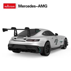 ماشین کنترلی Mercedes-AMG GT2 نقره ای راستار با مقیاس 1:24, image 7