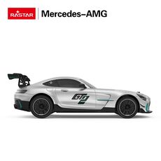 ماشین کنترلی Mercedes-AMG GT2 نقره ای راستار با مقیاس 1:24, image 5